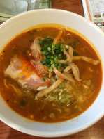 「トムヤム柚子麺900円」@昆鰹和味庵 優味んの写真