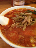 「四川担々麺 大辛」@我流坦々麺  竹子 天神下店の写真