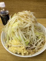 「ラーメン(ニンニク、ヤサイ)」@ラーメン二郎 栃木街道店の写真