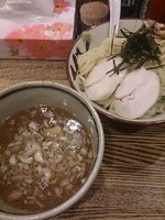 「烏賊干しつけ麺」@新橋 纏の写真