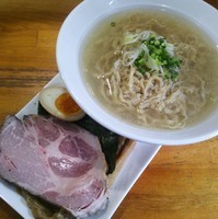 「鮮魚出汁そば  ７５０円（５月６日３０食限定）」@麺屋 むじゃきの写真