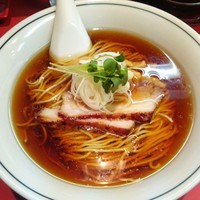 「醤油煮干そば＋チャーシュー玉子丼」@柴崎亭の写真