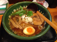 「支那そば700円（大盛りサービス）」@支那そば やまいちの写真