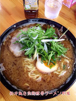 「魚粉豚骨ラーメン野菜」@豚骨ラーメン 新井商店の写真