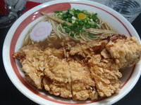 「揚チキン麺 ￥900」@自家製麺SHINの写真