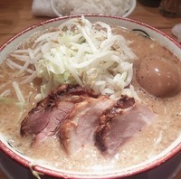 「バリ娘ちゃん　750えん+ライス　150えん」@らーめん バリ男 日本橋店の写真