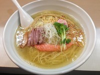 「【2周年限定】鯛煮干しの塩らぁ麺＋替え玉、850円＋100円」@桜台らぁ麺 美志満の写真