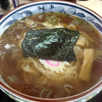 「半チャーハンセット（ラーメン・半チャーハン）800円」@仙人の写真