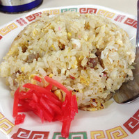 「半チャーハンセット（ラーメン・半チャーハン）800円」@仙人の写真