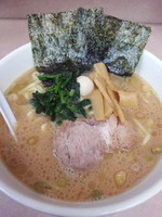 「あばんラーメン（麺ヤワ）」@横浜ラーメン あばん 上尾西口駅前店の写真