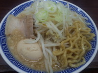 「らーめん＋味玉（８３０円）」@金町角ふじの写真