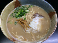 「和豚骨+超熟豚飯+塩煮込豚軟骨」@本格博多豚骨ラーメン豚野郎の写真