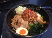 「辛まぜそば810円」@麺匠 我家の写真