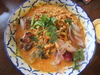 「カオソーイ（907円）」@タイ屋台料理 バナナ食堂の写真