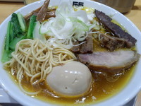 「味玉中華そば（９００円）」@竹末東京プレミアムの写真