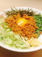 「（限定）まぜそば¥830（半ライス付）」@TOKYO UNDER GROUND RAMEN 頑者の写真