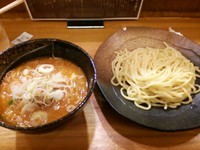 「味噌つけ麺＋味玉ﾄｯﾋﾟﾝｸﾞ＋水餃子」@つけ麺屋 利平の写真