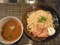 「濃厚魚介豚骨つけ麺＋味玉」@麺匠 竹中の写真