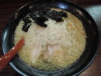 「燕黒らあめん(大脂）」@煮干しらあめん 燕黒の写真