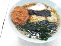 「コロッケラーメン」@立喰 新角の写真