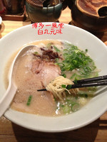 「白丸元味」@博多一風堂 上野広小路店の写真