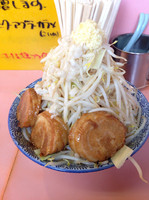 「ブタラーメン（野菜増）」@ブタキング 札幌環状店の写真