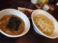 「醤油つけ麺」@打立て自家製麺 ラーメンKの写真