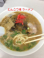 「ラーメン」@長浜ら〜めん とんこつ屋の写真