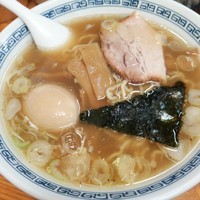 「味玉中華そば塩」@中華そば・つけめん 甲斐の写真