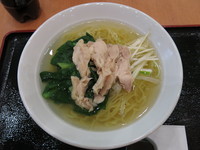 「鶏塩ラーメン：550円」@福華厨房 アリオ西新井店の写真