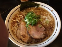 「煮干そば（中盛）（800円）」@中華そば しながわの写真