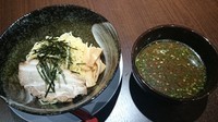 「魚介醤油つけめん」@らーめん一上屋の写真