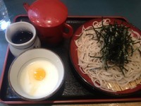 「山かけセイロ420円大盛り30円」@小諸そば 朝霞台店の写真