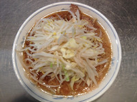 「らーめん小 野菜多め」@らーめん大 汐留店の写真