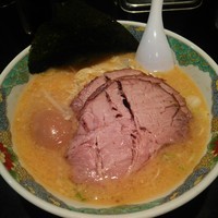 「みそチャーシュー麺＋煮玉子」@らーめん 暁の写真