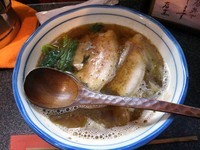 「かけ」@烈志笑魚油 麺香房 三くの写真