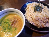「鶏出汁味噌カレーつけ麺（800円）」@麺や 虎徹の写真