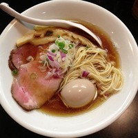 「味玉そば＋ビール」@麺処 晴の写真