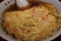 「天津麺＋半チャーハン」@谷記 御徒町店の写真