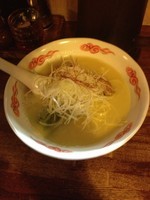 「鶏白湯らーめん」@麺・酒処 ぶらりの写真