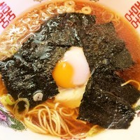 「のり玉ラーメン760円スモール100円引き」@下前商店の写真