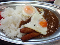「〖曜日限定価格〗カレーライス190円他」@はってん食堂の写真