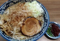 「えび辛し汁なし750円+大盛50円」@中華そば・つけそば 浜屋 我孫子店の写真