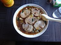 「アリランチャーシュー（中・辛さ普通）」@アリランらあめん 八平の写真