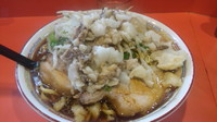 「小ブタ ニンニクアブラカラメ」@ラーメン二郎 仙川店の写真