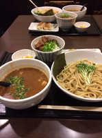 「つけ麺＋焼豚丼」@麺屋 六弦の写真