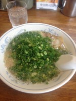 「ネギラーメン」@博多ラーメン ばりこての写真