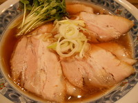 「煮干そば＋肉マシ（薄い肉ver）」@中華そば 鍾馗の写真