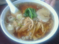 「中華そば550円」@ばんげや食堂の写真