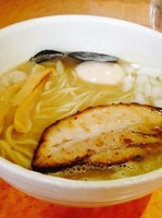 「鶏煮干ラーメン¥780＋味玉¥100」@麺家 一鶴の写真